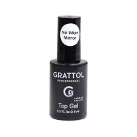 Top without a sticky layer Grattol No Wipe Top Gel, 9 ml